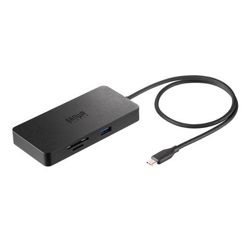 Sanwa Supply USB Type-C Docking Station USB-DKM5BKN