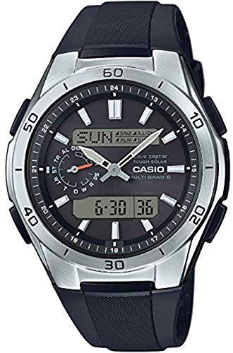 [CASIO] WAVECEPTER Radio-Controlled Solar WVA-M650-1AJF Men's Watch Black