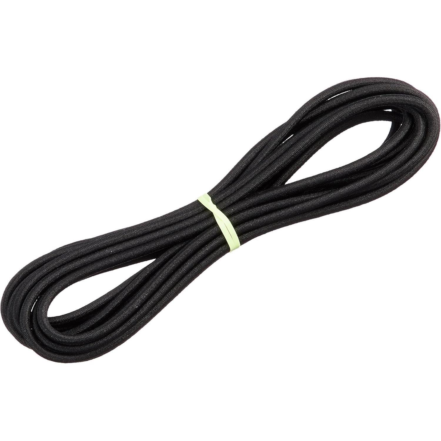 Kintemma Outdoor Rubber Rope 3mm Diameter × 30m Coil Black KW91501
