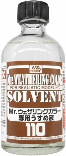 GSI Creos Mr. Weathering Color Dedicated Thinner 110ml Model Paint Thinner WCT101