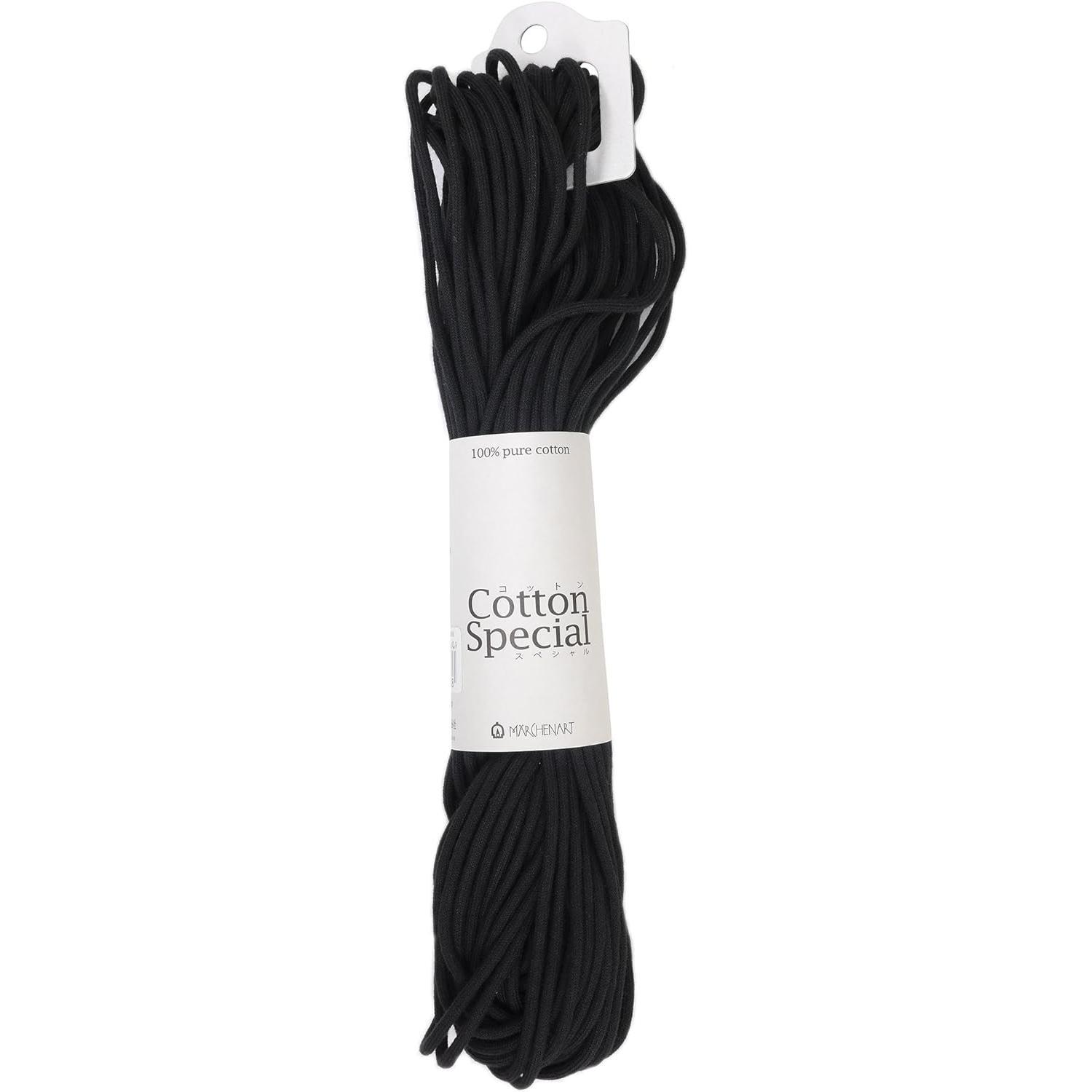 Marchenart Cotton Special 3mm Width Black 1028