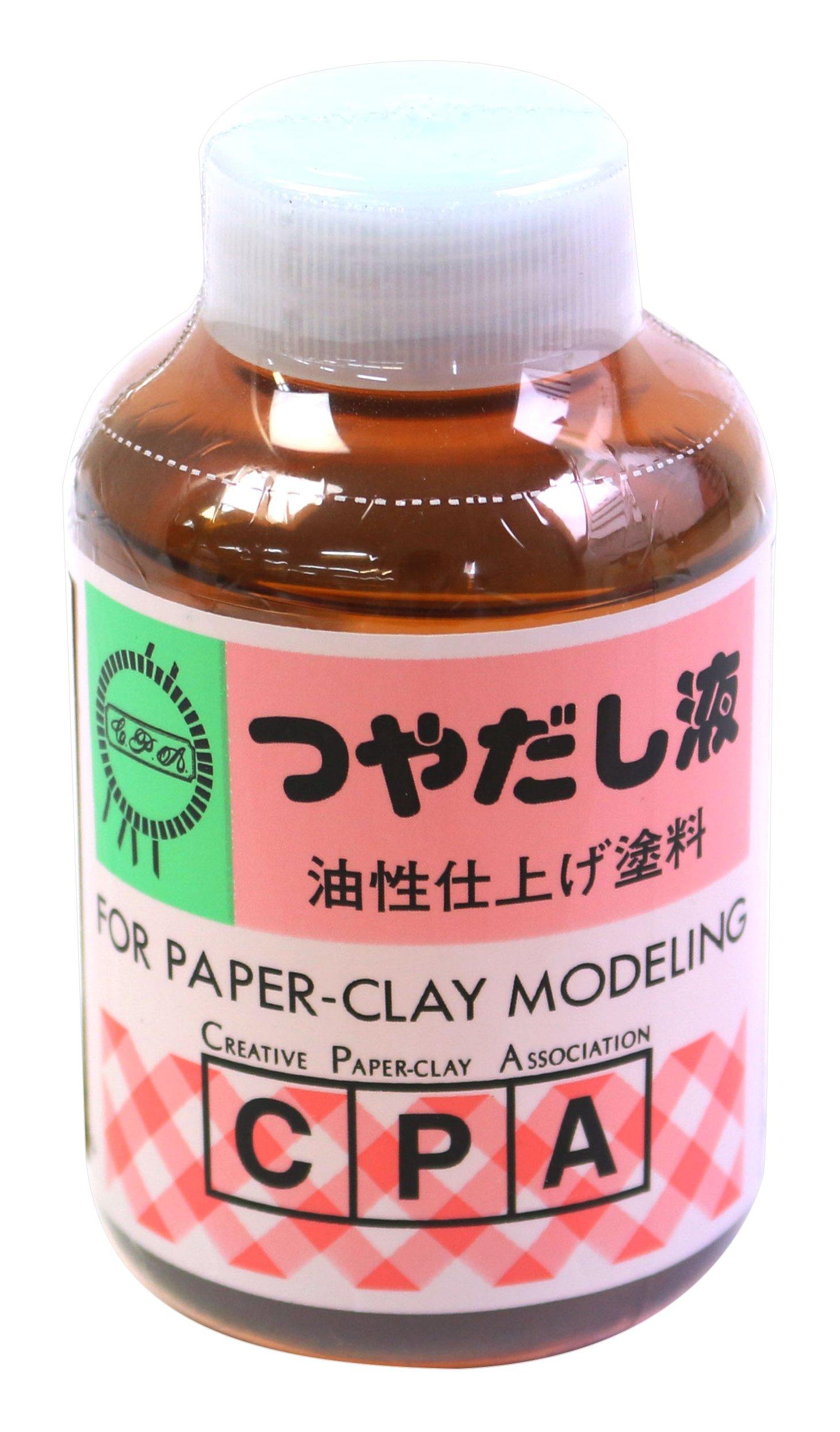 Nippon Teaching Materials Co., Ltd. Gloss Enhancer Liquid, Small Size, for Crafts