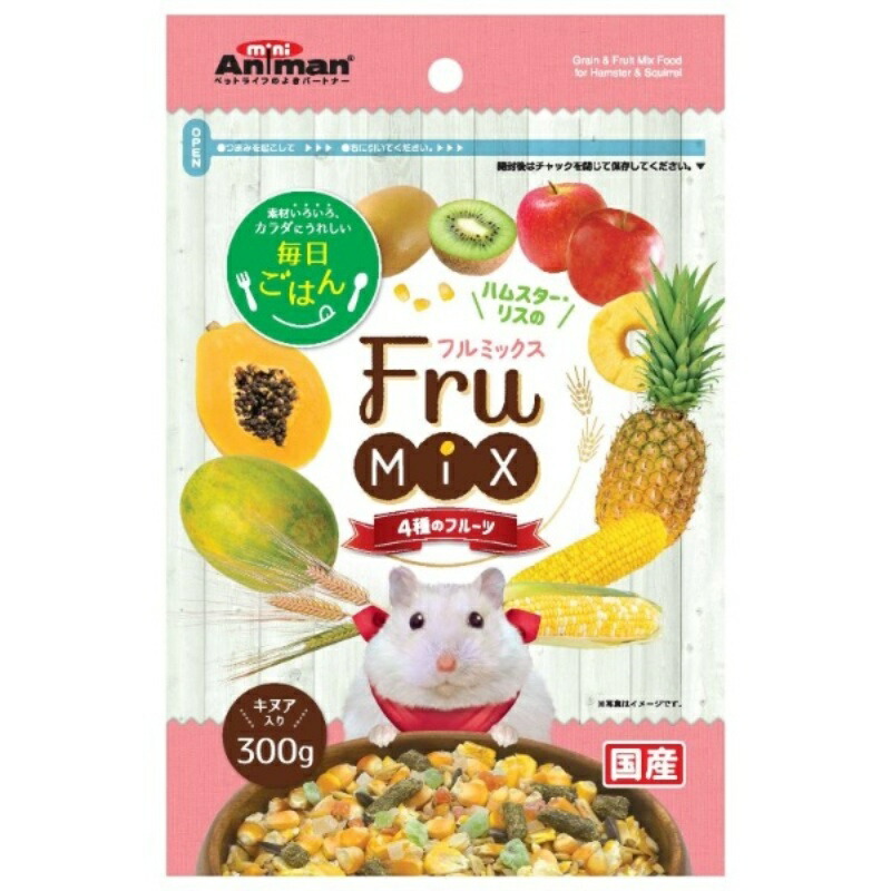 Mini Animal Hamster & Squirrel FrUMIX 300g