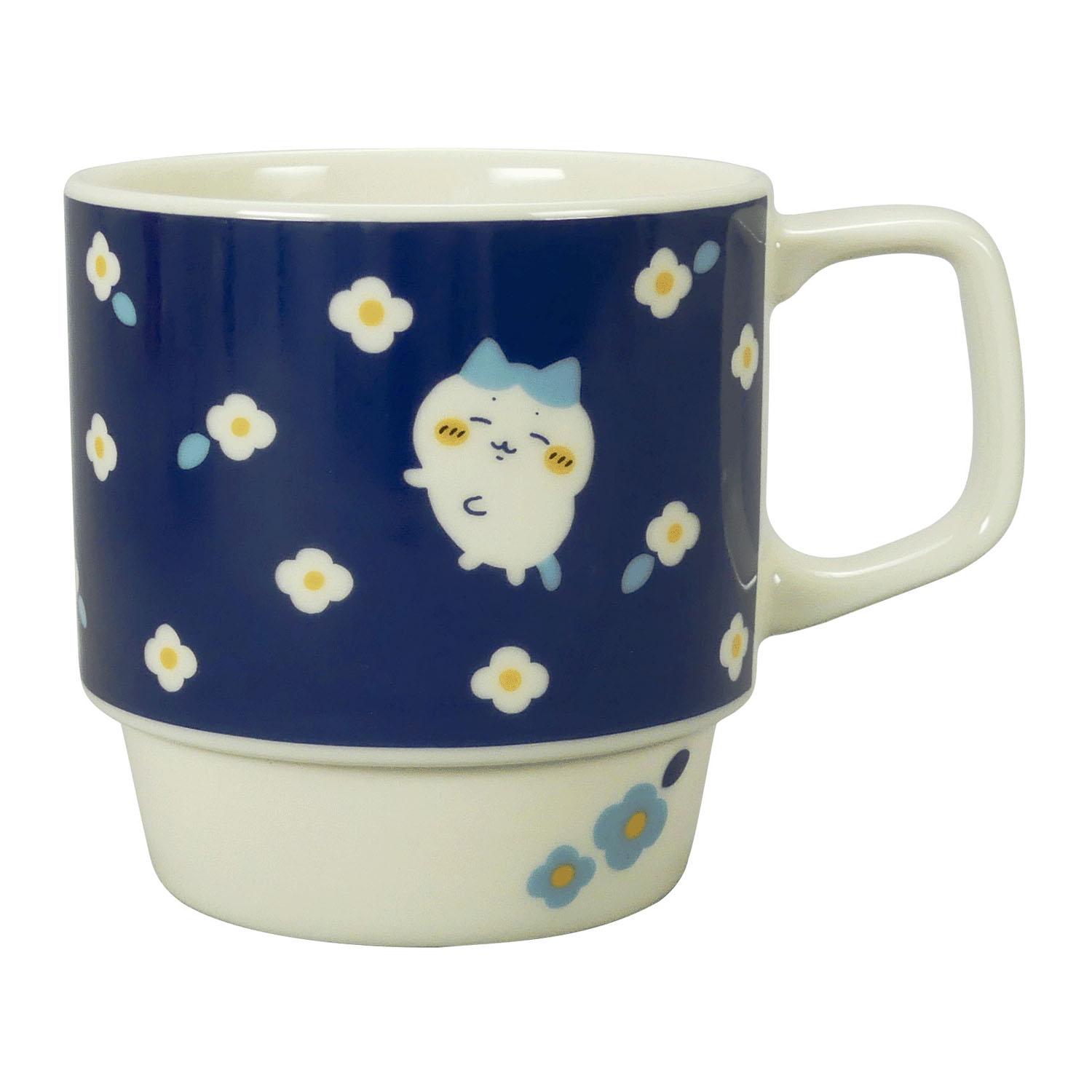 ChiiKawa Wooden Box Mug: Flower Garden Hachiware