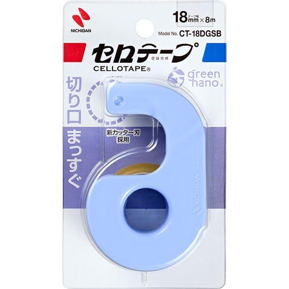 Nichiban/Cellotape Small Roll Green Nano Snow Blue