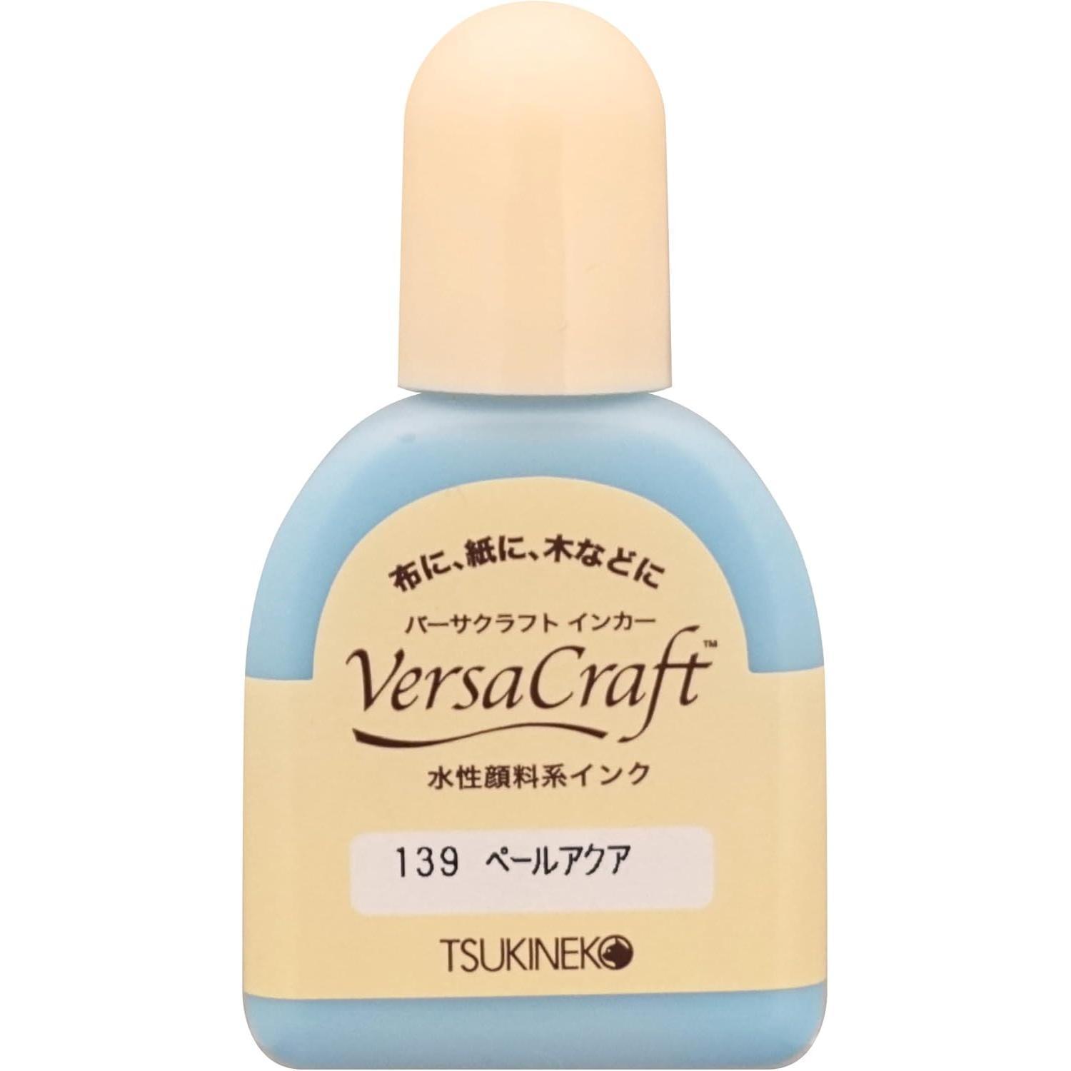 Tsukineko Versacraft Ink Refill 20ml Stamp Ink Refill Pale Aqua 139