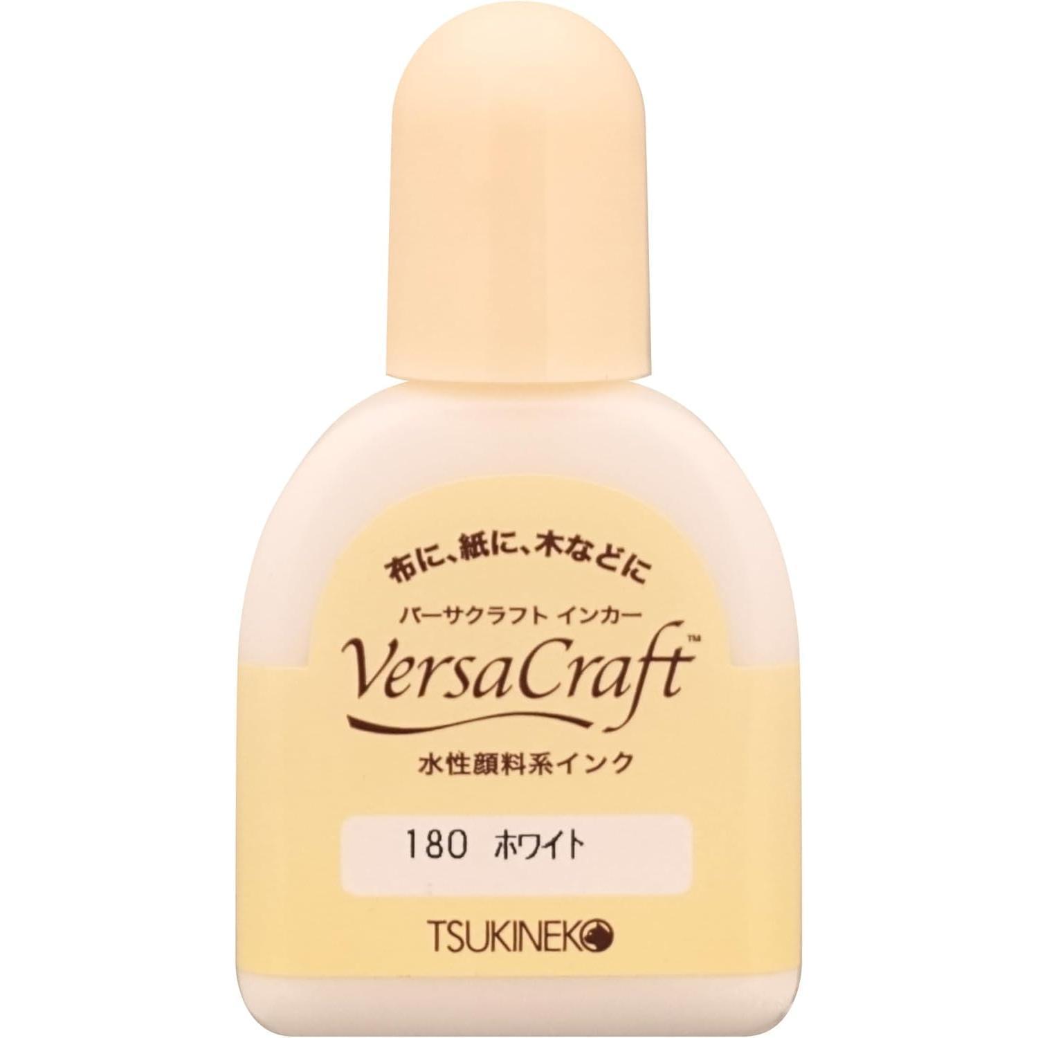 Tsukineko Versacraft Ink Refill 20ml Stamp Ink Refill White 180