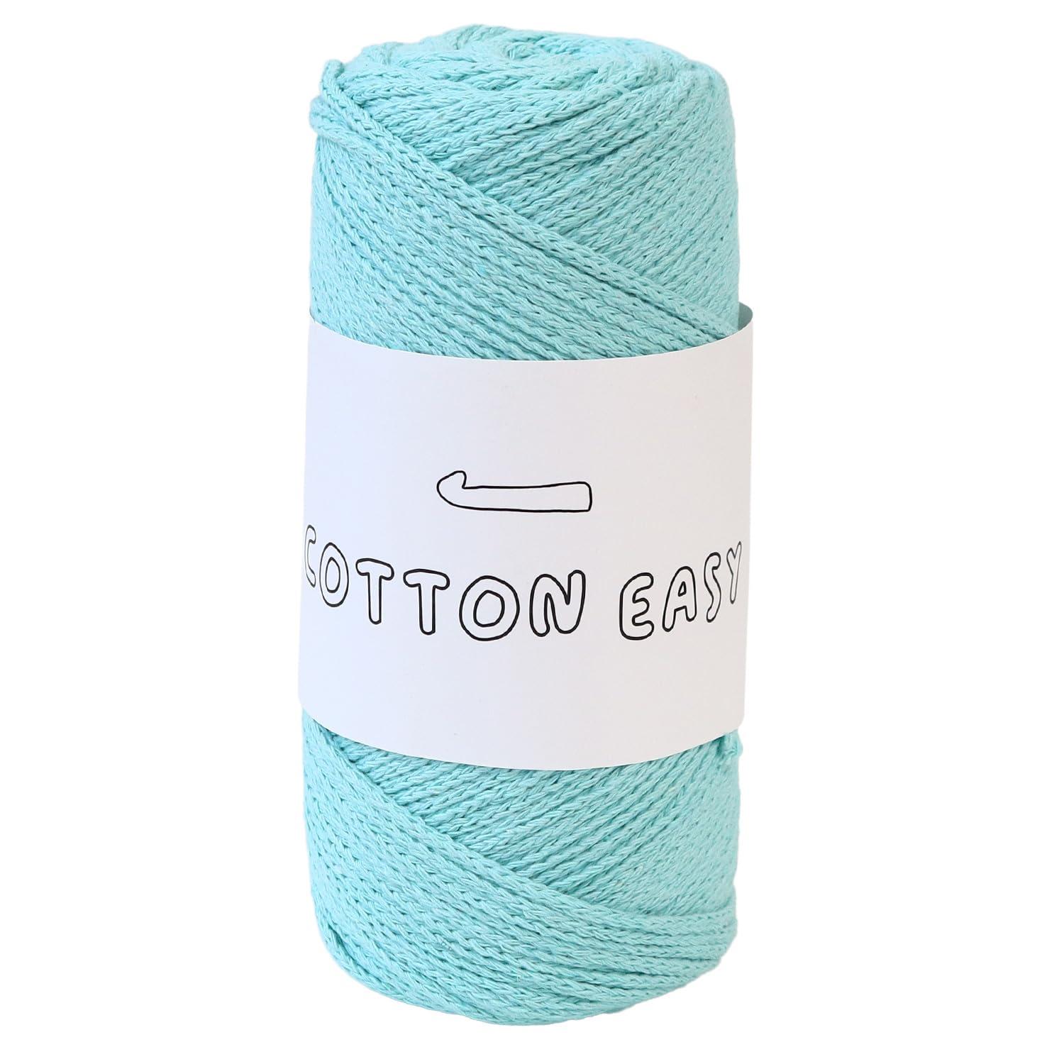 Knit Wit Korean Cotton Yarn [COTTON EASY] 1 skein approx. 200g Marine KNW-CE8