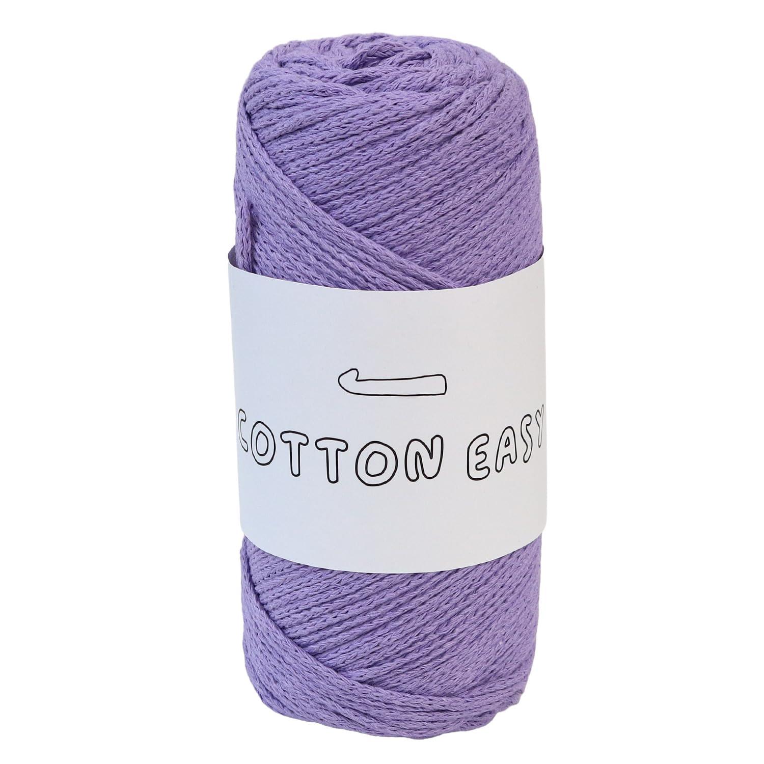 Knit Wit Korean Cotton Yarn [COTTON EASY] 1 skein approx. 200g Lavender (lavender) KNW-CE17