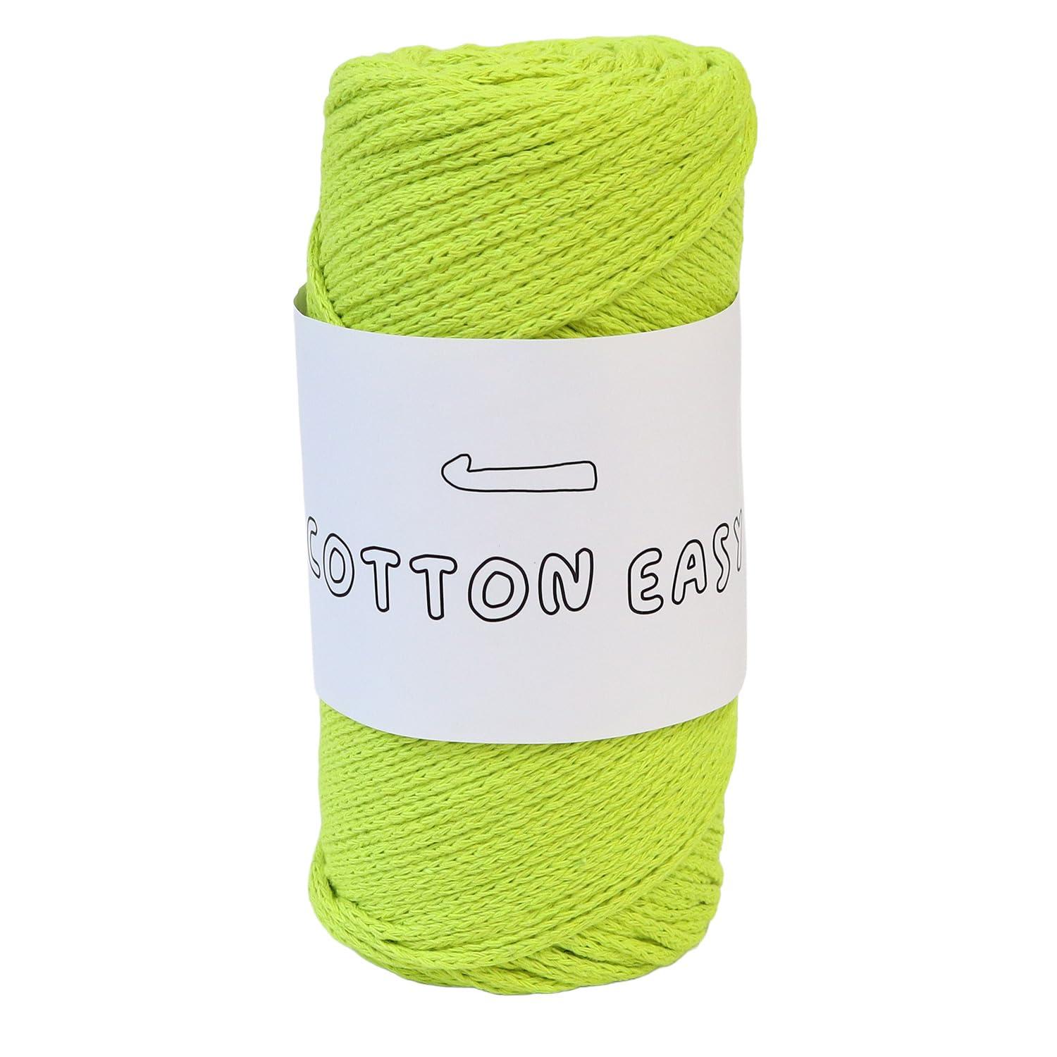 Knit Wit Korean Cotton Yarn [COTTON EASY] 1 Ball Approx. 200g Light Green KNW-CE18