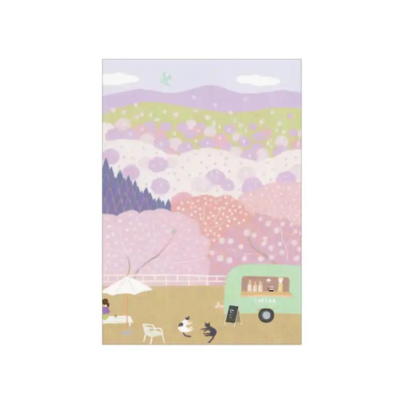 Mimo Hirai Postcards, set of 5 GS-0444