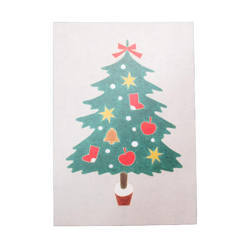 Eriko Ito Christmas Postcard Set of 5 UI-7195