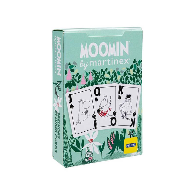 MOOMIN Playing Cards Green