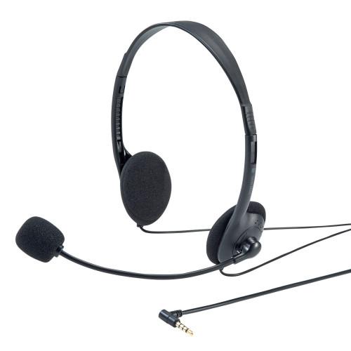 1.8m Tablet Headset (4-Pole / Sponge Ear Pads)