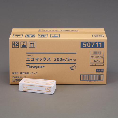 170x220mm Hand Towels (200 sheets/42 packs)
