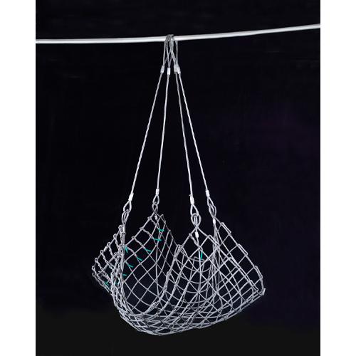 1.8 x 1.8 m wire mesh (4-point suspension / no sheet)