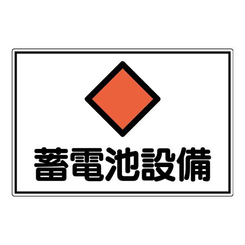 300x450mm Hazardous Area Sign (Aluminum / Battery Equipment)