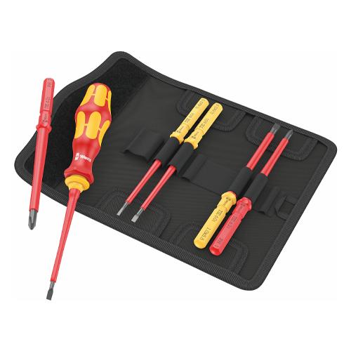 6-Piece Screwdriver Set (Insulated, Interchangeable)