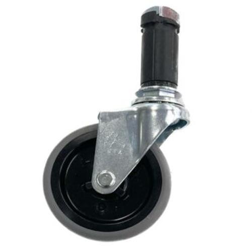 [Pipe Rack Use] 75mm Plug-in Casters (Swivel / 4 pieces)
