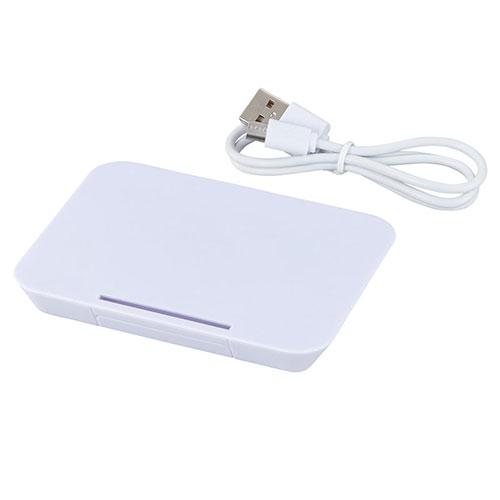 Wireless Charger with Stand Function and USB Cable Enjoy videos while charging with the built-in stand C7104010