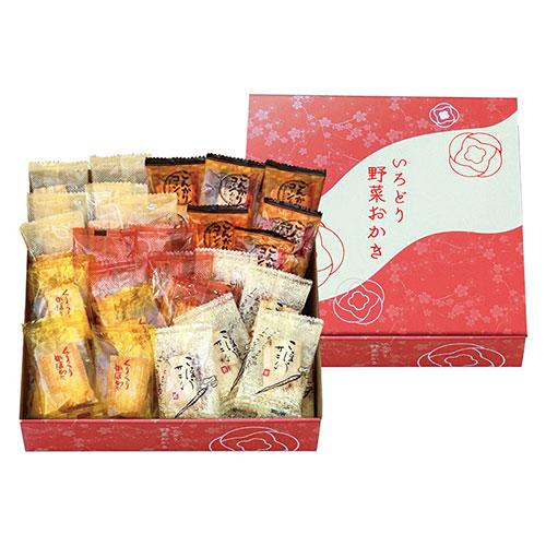 Colorful Vegetable Rice Crackers Made with Domestic Glutinous Rice Vegetable-Filled Rice Crackers Convenient Individual Packages B2046064