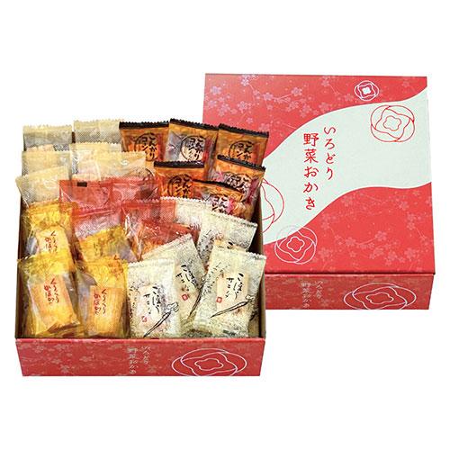 Colorful Vegetable Rice Crackers Made with Domestic Glutinous Rice Vegetable-Filled Rice Crackers Convenient Individual Packages L1105078
