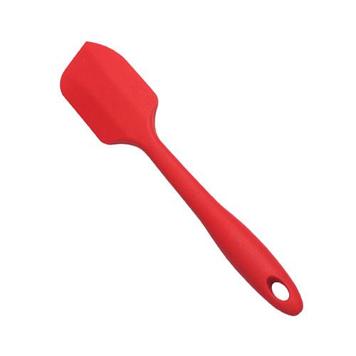 Eurokitchen Integrated Silicone Spatula Fin-Shaped Small Size Red HICKTS00099RD
