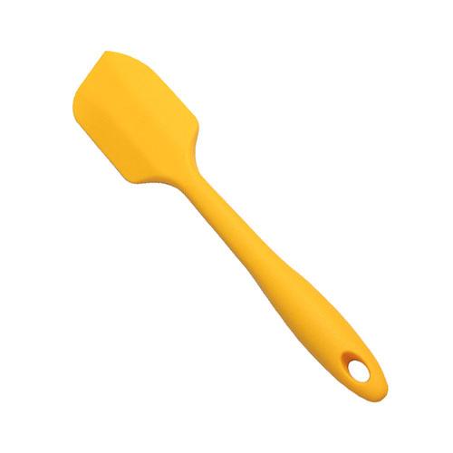 Eurokitchen Integrated Silicone Spatula Fin-Shaped Small Size Yellow HICKTS00101YE