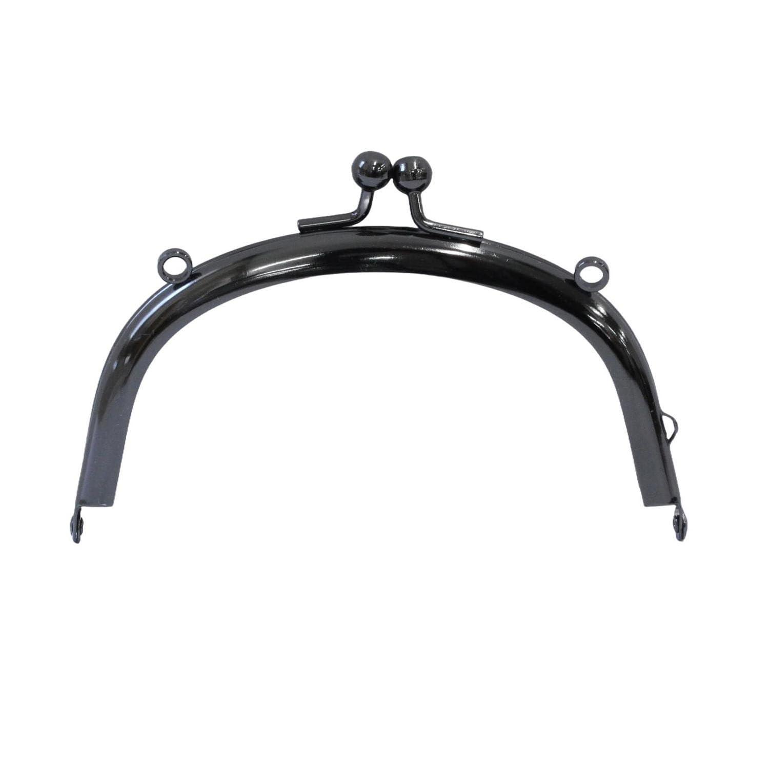Nippon Chuko Can-Type Metal Frame Approx. 10×7cm 1 Piece Black Nickel SKK5-B