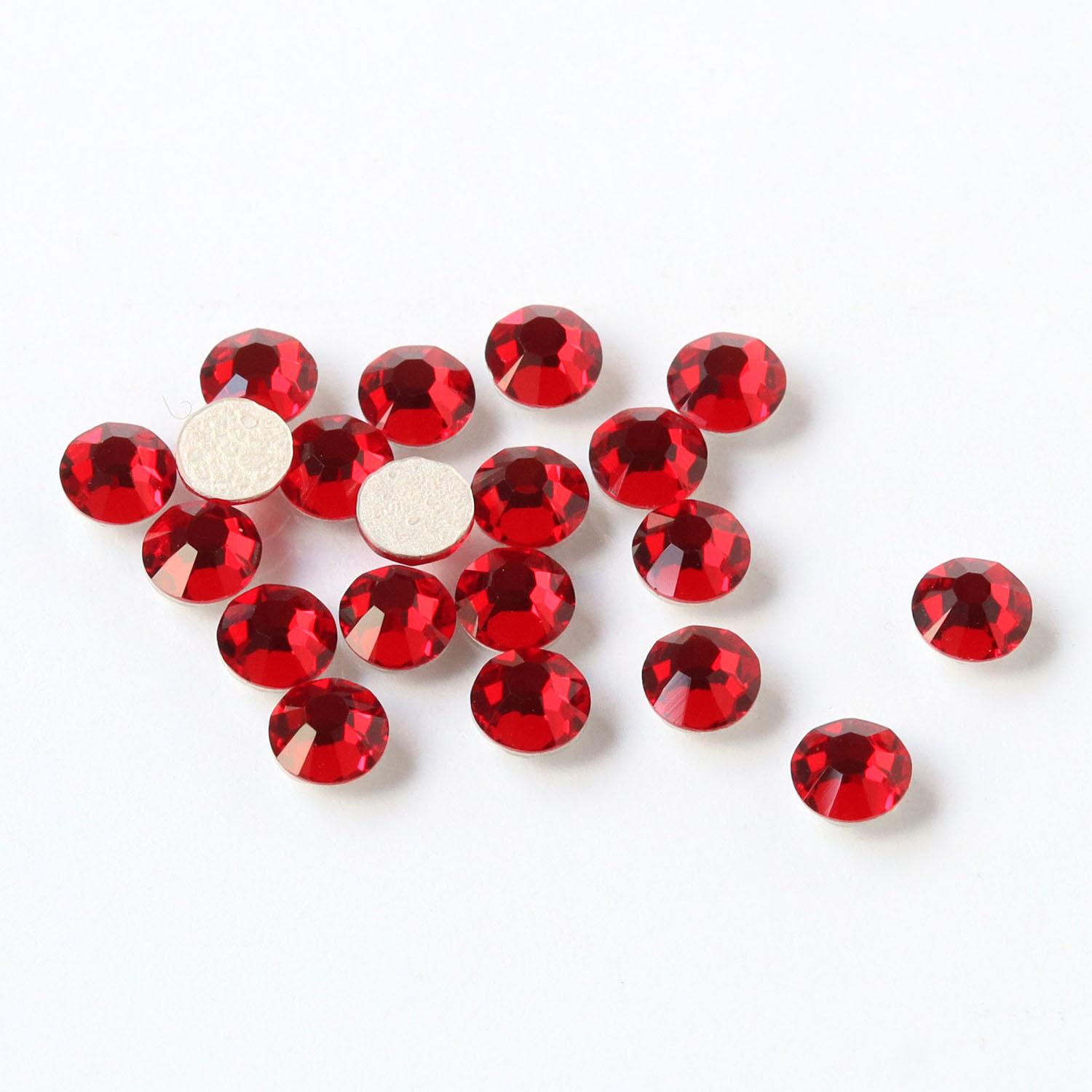 NBK Preciosa Rhinestone Hotfix Heat-Adhesive SS12 144-Piece Pack Light Sham M2038SS12-90070L