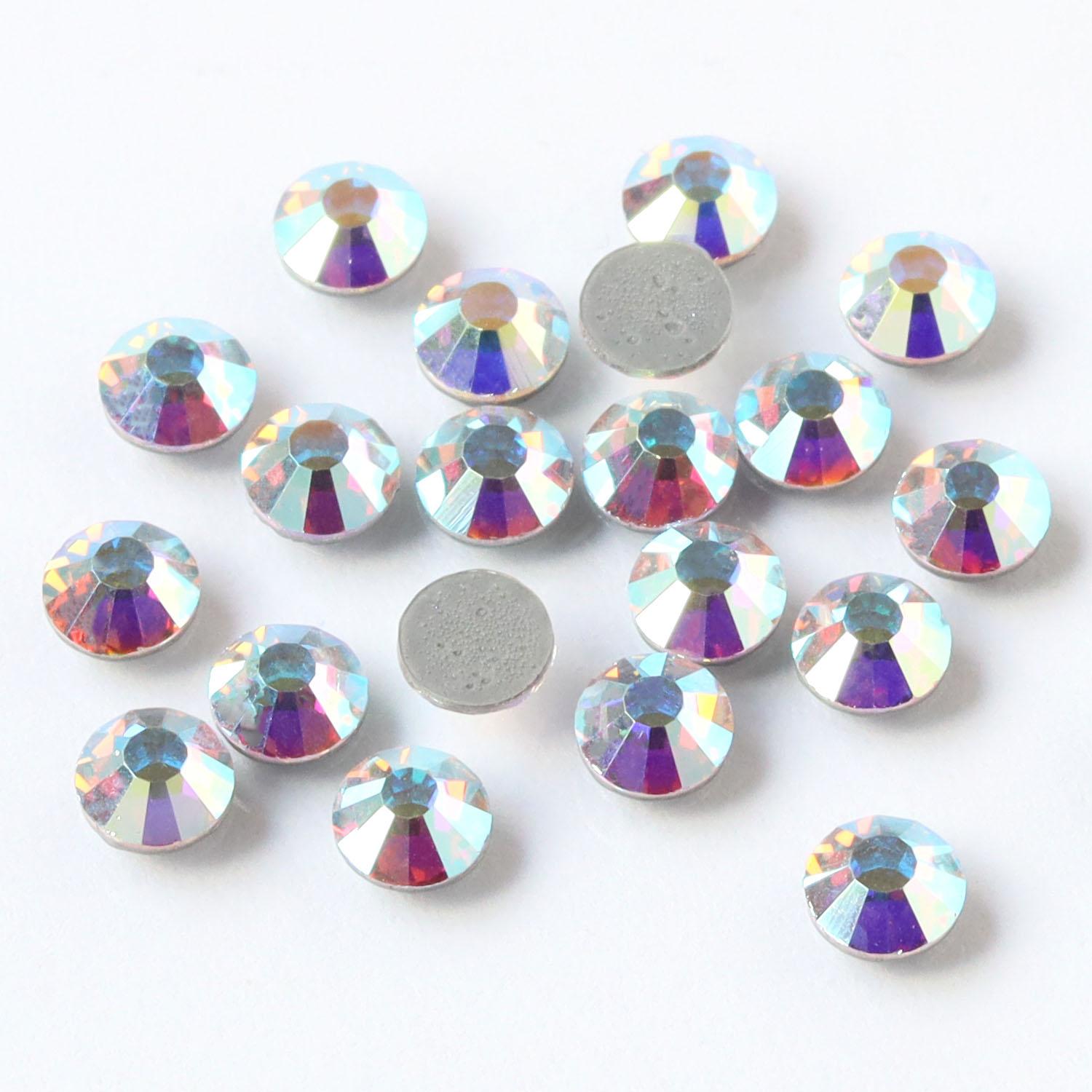 Nippon Button Trading Preciosa Rhinestone Bond Adhesive SS20 24-Piece Pack Crystal AB P2028SS20-20031
