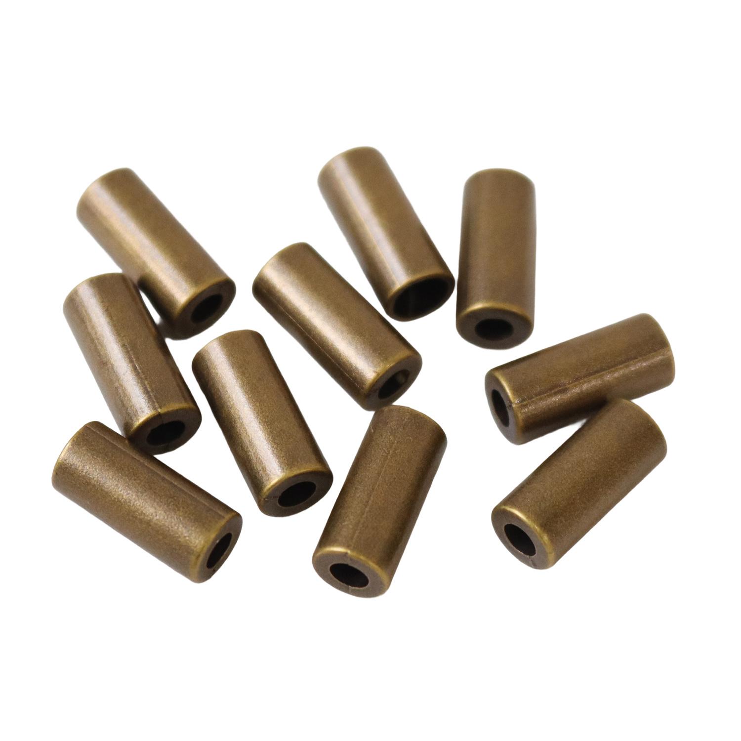 Nippon Chuko Cord End Fittings Small 10-Piece Pack Antique Gold SGM904-AG