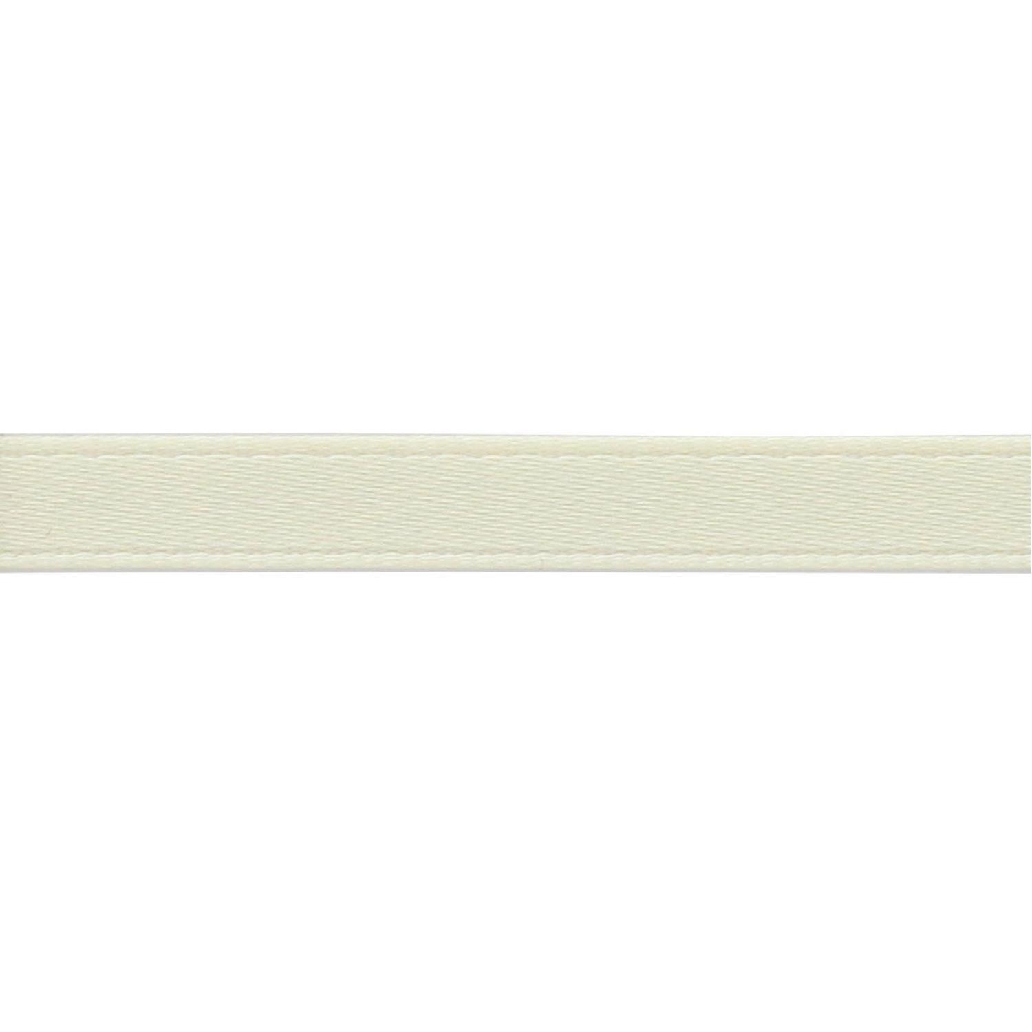 Nippon Chuko Matte Satin Ribbon Double-Sided Finish 4mm Width × 15m Roll No.12 Ivory BL1200-4
