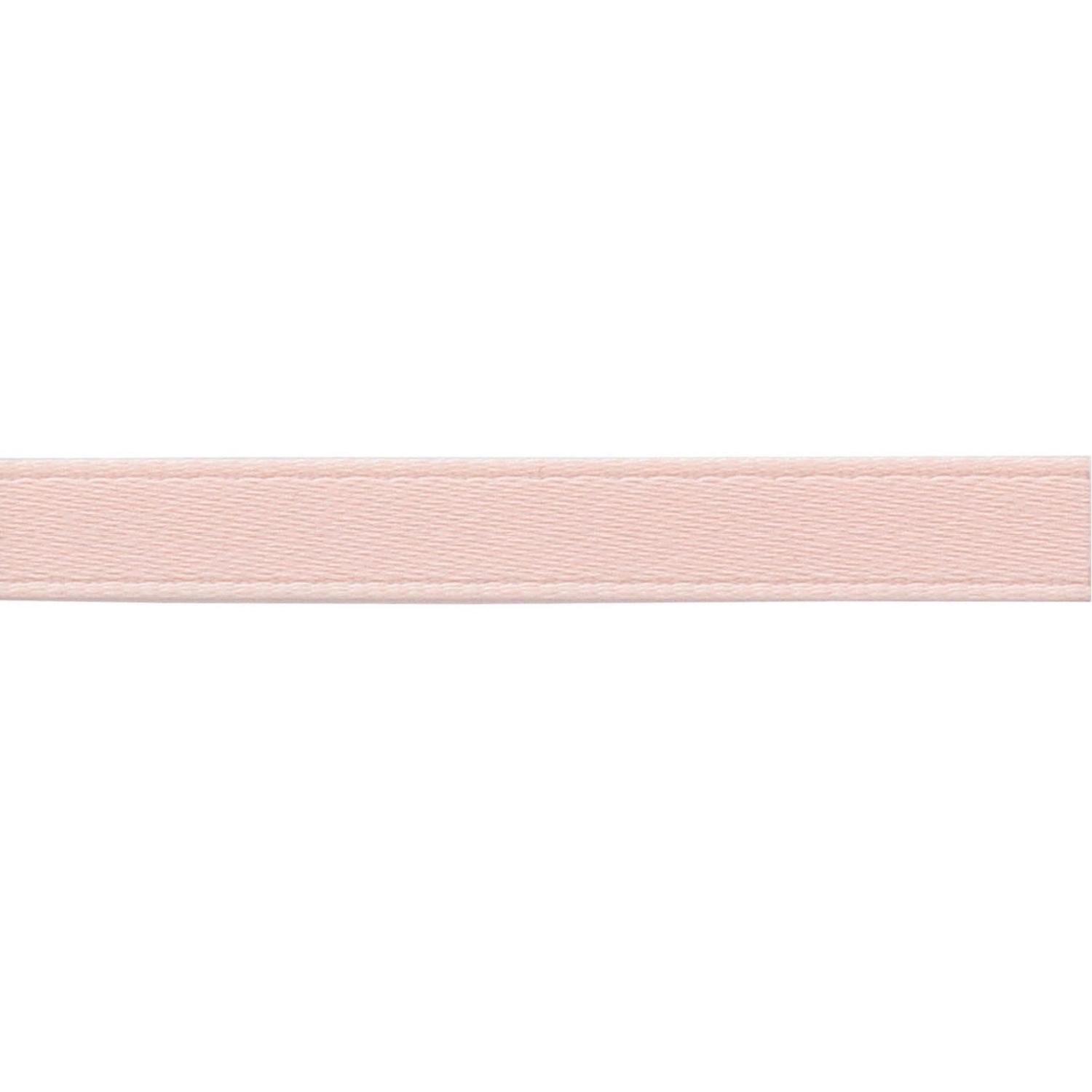 Nippon Chuko Matte Satin Ribbon Double-Sided Finish 4mm Width × 15m Roll No.51 Baby Pink BL1200-4
