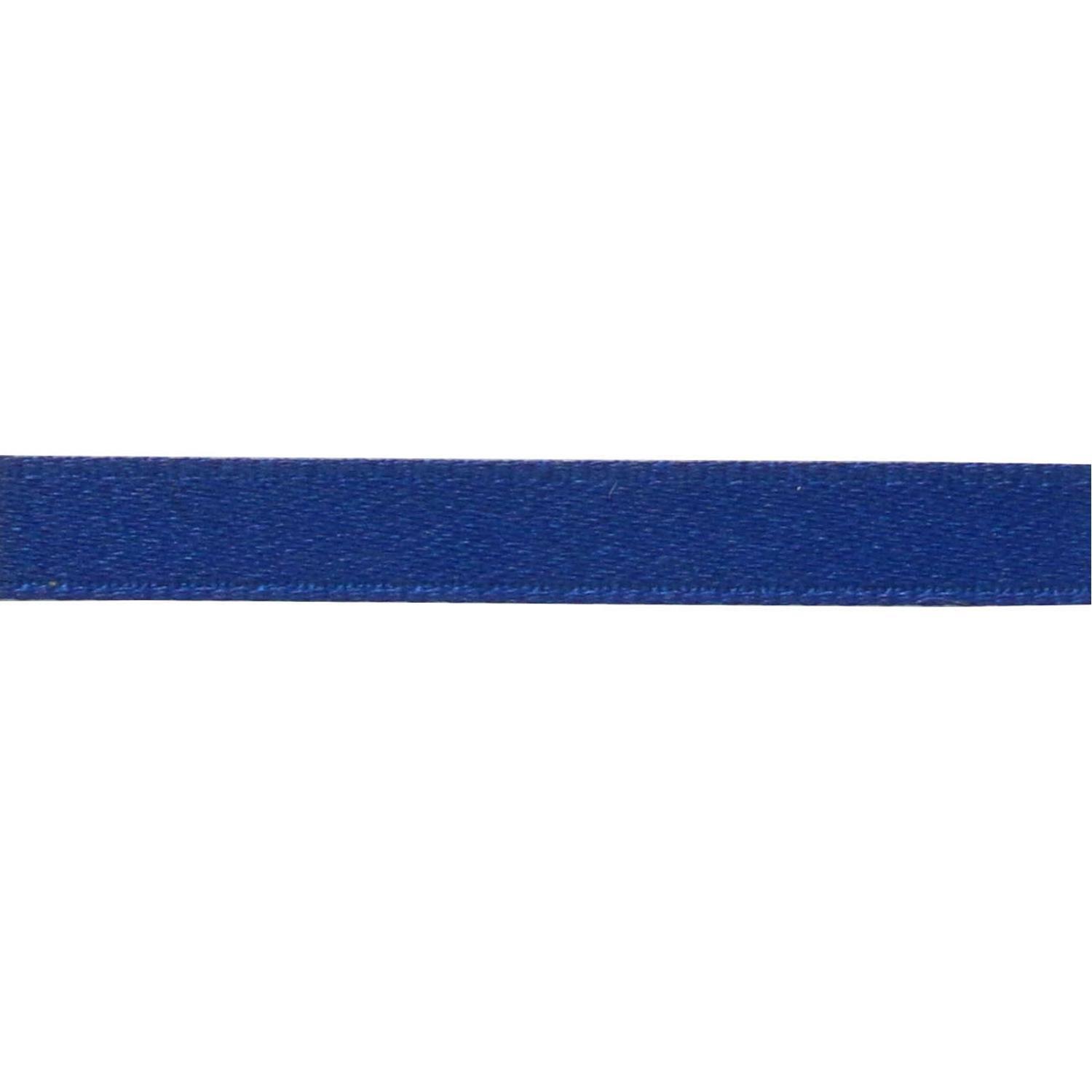 Nippon Chuko Matt Satin Ribbon Double-Sided Finish 4mm Width × 15m Roll No.77 Royal Blue BL1200-4