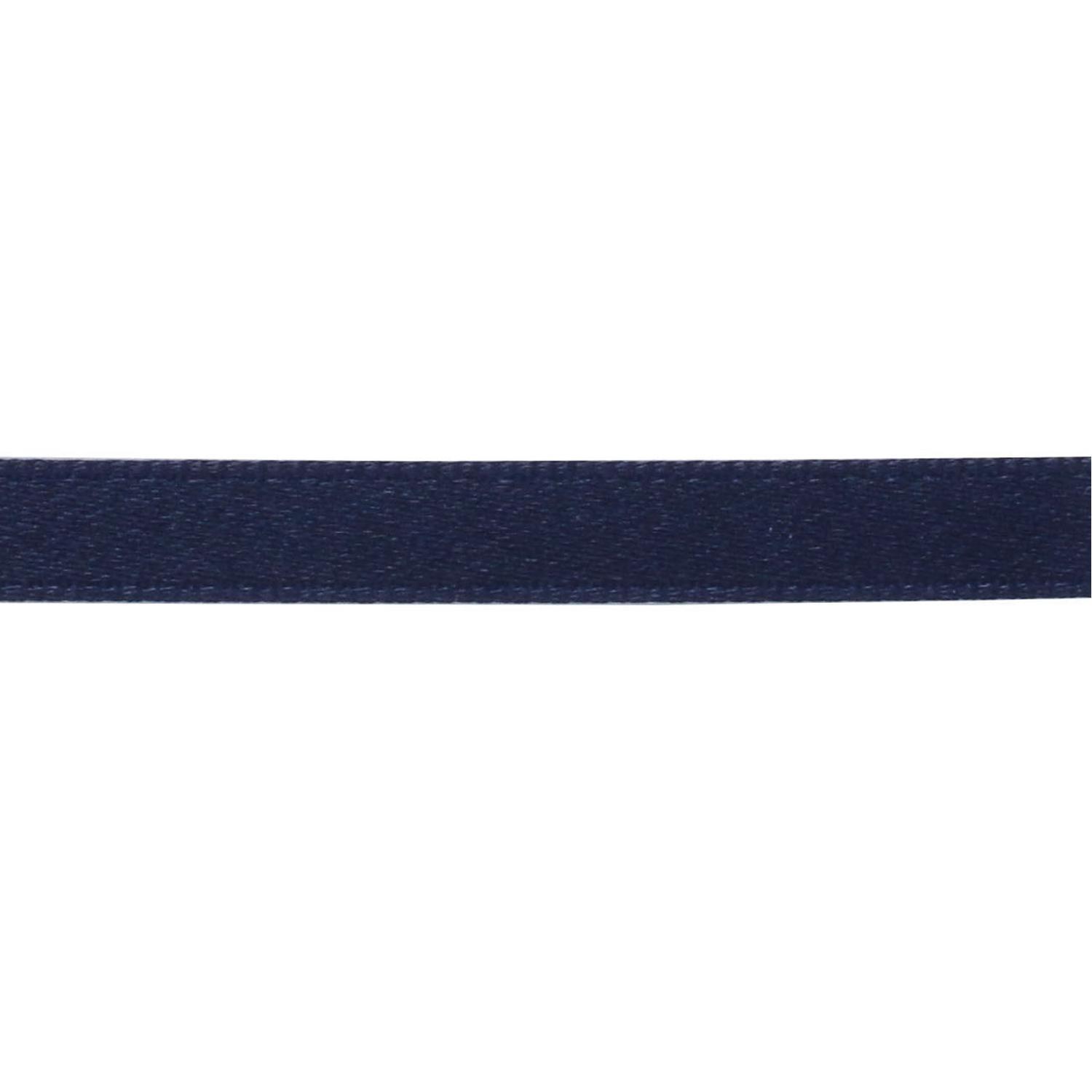 Nippon Chuko Matte Satin Ribbon Double-Sided Finish 4mm Width × 15m Roll No.78 Dark Navy BL1200-4