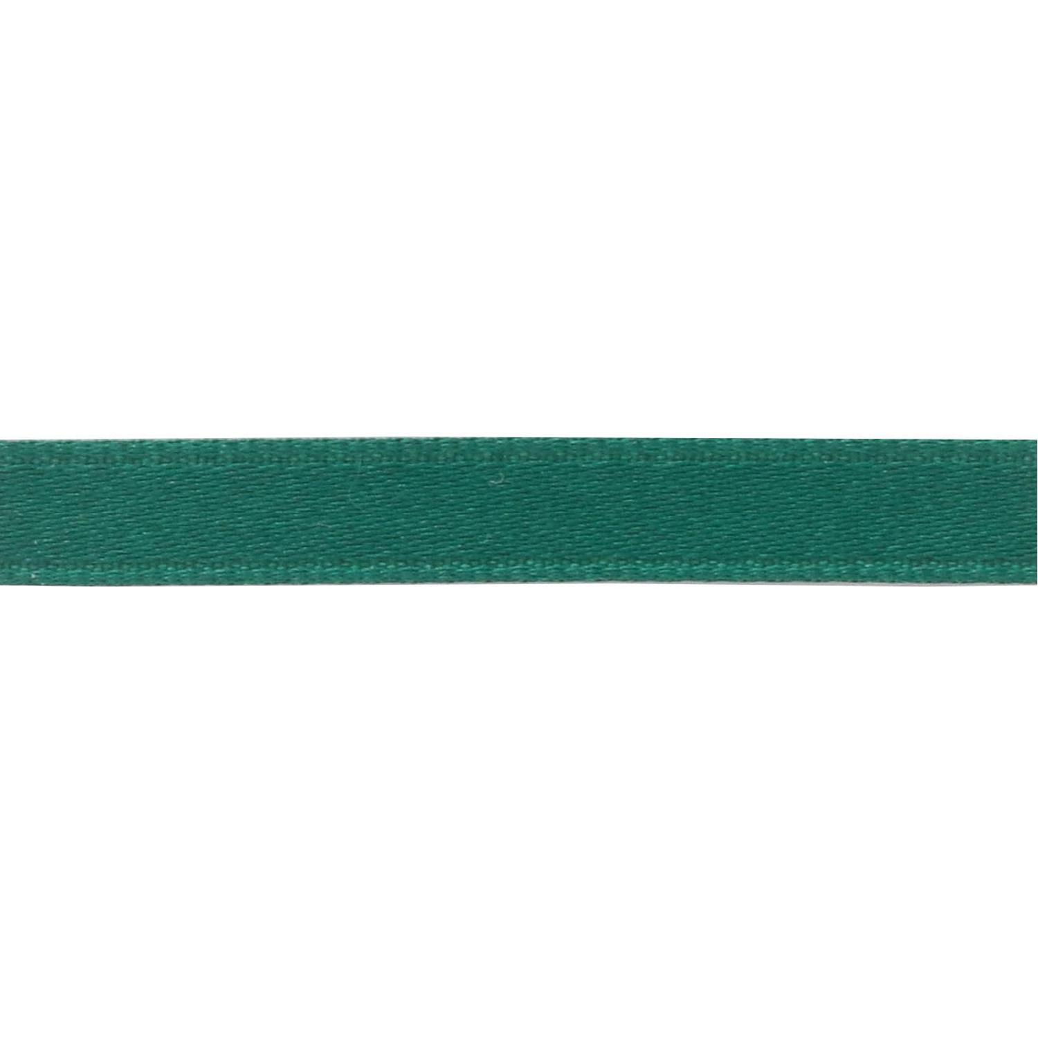Nippon Chuko Matte Satin Ribbon Double-Sided Finish Width 4mm x 15m Roll No.97 Green BL1200-4