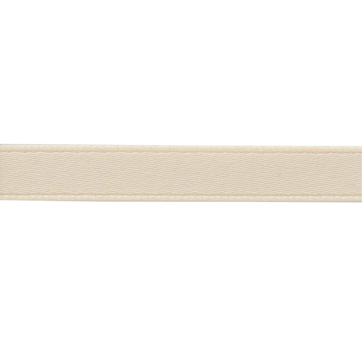 Nippon Chuko Matte Satin Ribbon Double-Sided Finish 6mm Width × 15m Roll No.40 Light Beige BL1200-6