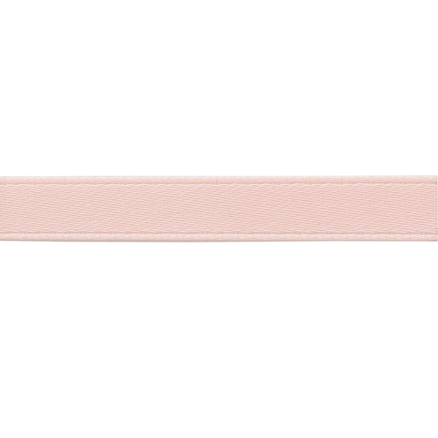 Nippon Chuko Matte Satin Ribbon Double-Sided Finish 6mm Width × 15m Roll No.51 Baby Pink BL1200-6
