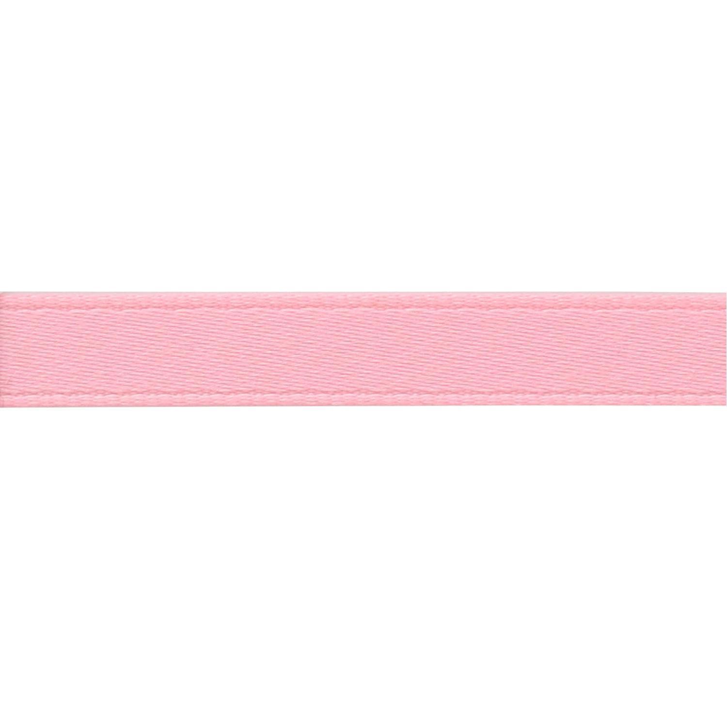Nippon Chuko Matte Satin Ribbon Double-Sided Finish 6mm Width × 15m Roll No.53 Pink BL1200-6