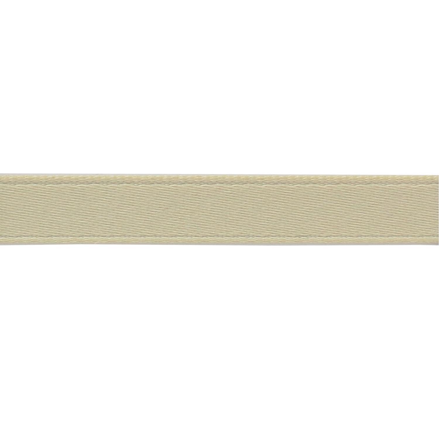 Nippon Chuko Matte Satin Ribbon Double-Sided Finish 6mm Width × 15m Roll No.41 Beige BL1200-6