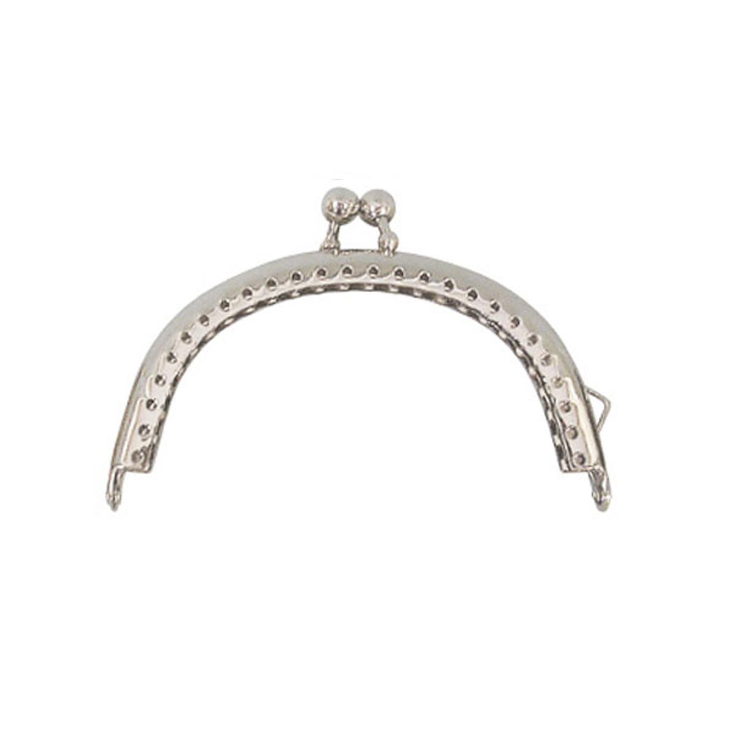Nippon Chuko Eyelet with Grommet Sew-on Type Approx. Outer Dimensions: W7.8 × H4.6 cm Nickel H26-S