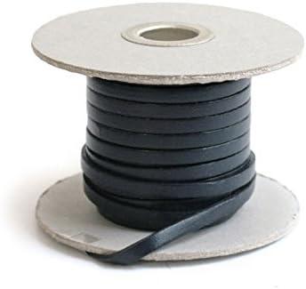 Nippon Chuko Genuine Leather Tape 5mm Width 10m Roll Navy MTLS1005-9