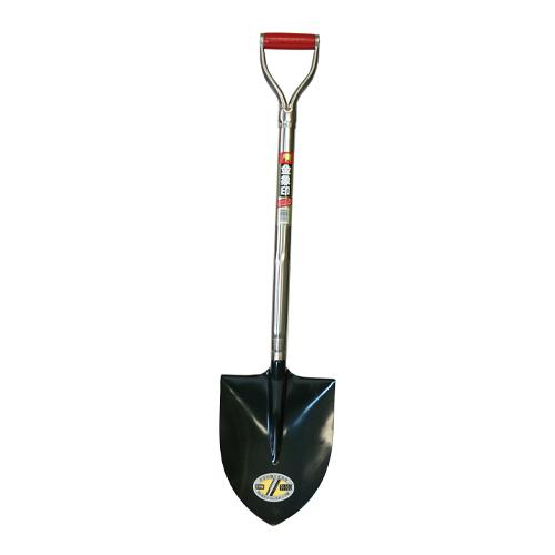 230x290mm / 970mm Shovel (Rounded Tip, Stainless Steel Handle)