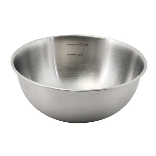 Basisline Stainless Steel Bowl 15cm (with Graduations)