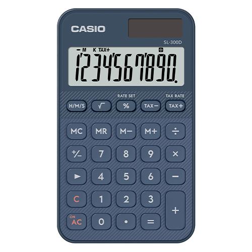 CASIO / Calculator Colorful Note Navy