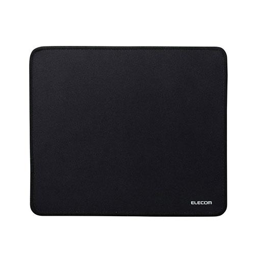 ELECOM Fabric Mouse Pad Stitch Type Cushioning Natural Rubber Material Black MP-LMWBK