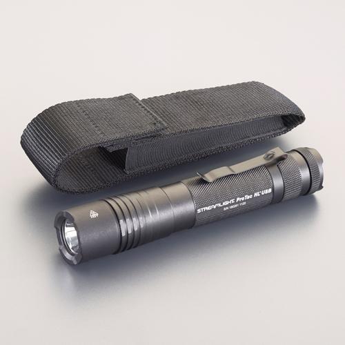 [Rechargeable] Flashlight / LED (Black)