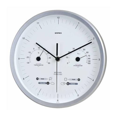 φ265mm Wall Clock (with Thermometer and Hygrometer)
