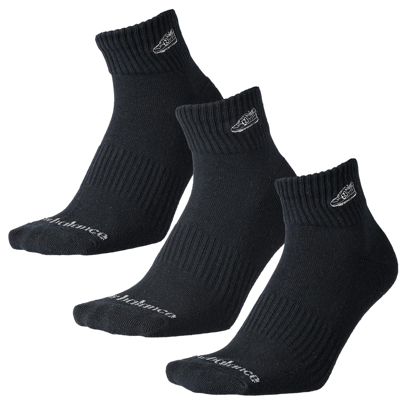 Mid-Length 3-Pack Socks with Patch